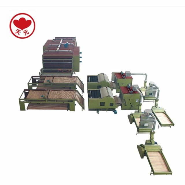 PWJM-1喷胶无胶棉生产线