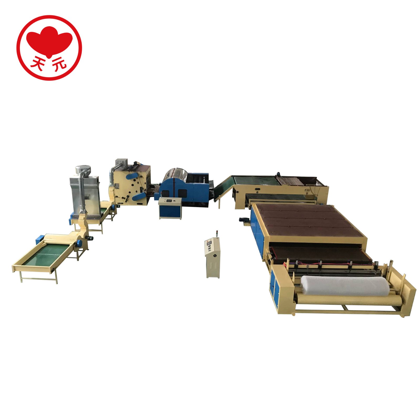 WJM-3型无胶棉生产线(电加热无热风循环)