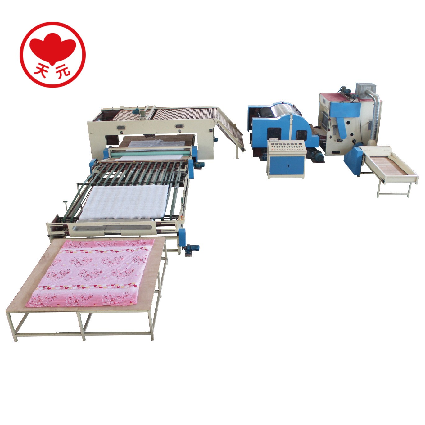 HFJ-88型被褥装套生产线