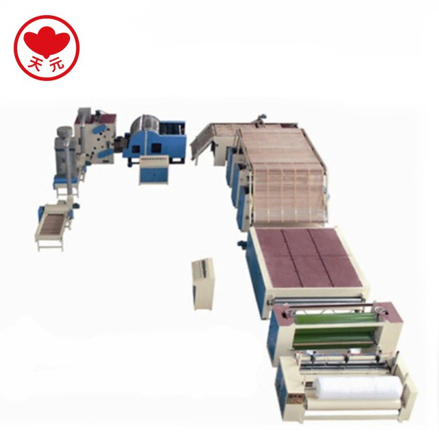 WJM-2+ZCM-1000无胶棉、针刺棉生产线1