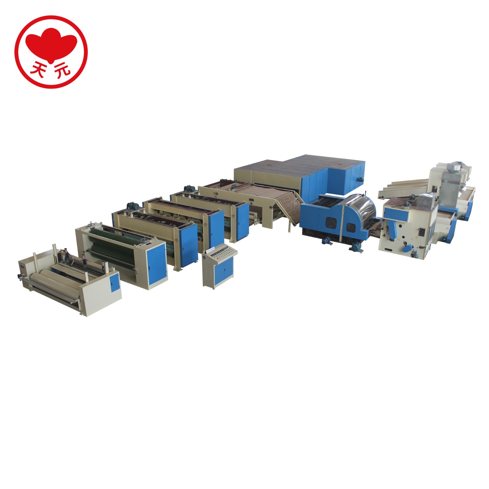 WJM-3型无胶棉+ZCJ-1000针刺棉生产线