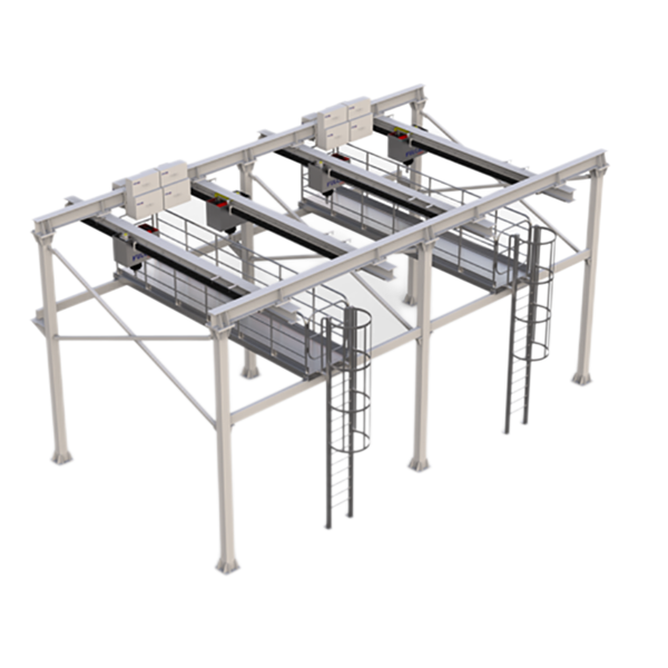 洁净单轨框架起重机